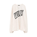 Willy Chavarria Inside Out Willy Long-Sleeve Buffalo Tee "White"