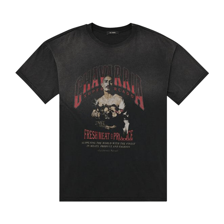 Willy Chavarria San Chachi Produce Easy Tee "Black"