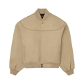 Willy Chavarria Gas Station Bomber Jacket "Travertine"
