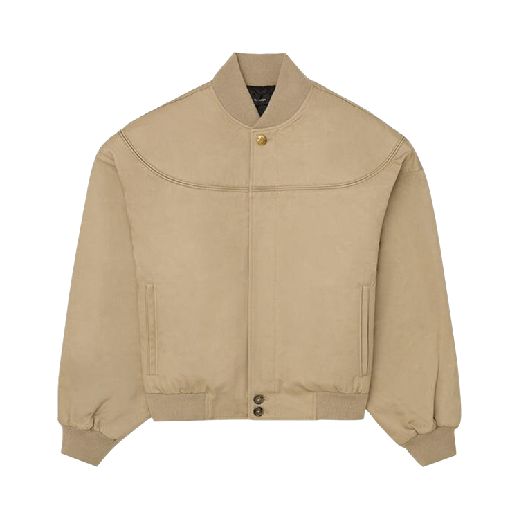 Willy Chavarria Gas Station Bomber Jacket "Travertine"