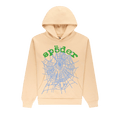 Sp5der Og Web V2 Hoodie "Cream"
