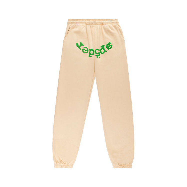Sp5der Og Web V2 Sweatpant "Cream"