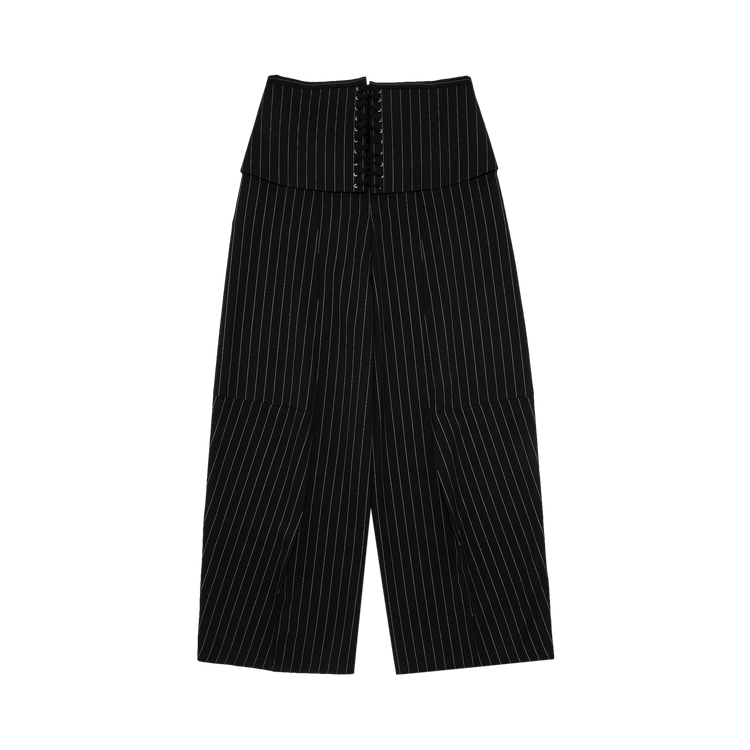 Jean Paul Gaultier Reversed Corset Tailored Pant "Black/White"