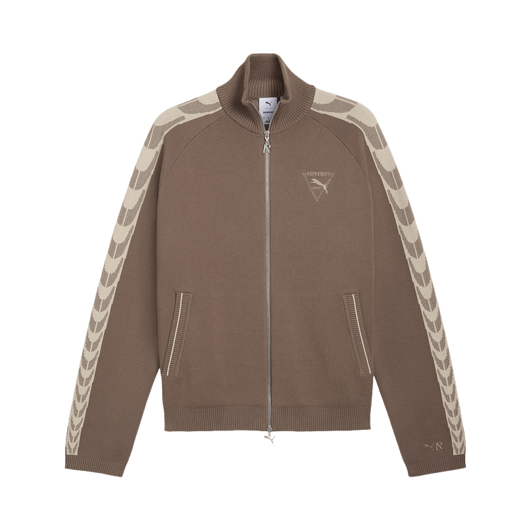 Puma x Represent T7 Knit Jacket "Pine Bark"