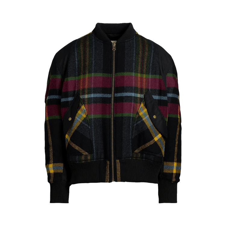 Nicholas Daley Blanket Bomber Jacket "Black"