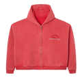 GV Gallery Raspberry Hills Red Washed Casamigo Zip Up "Red"