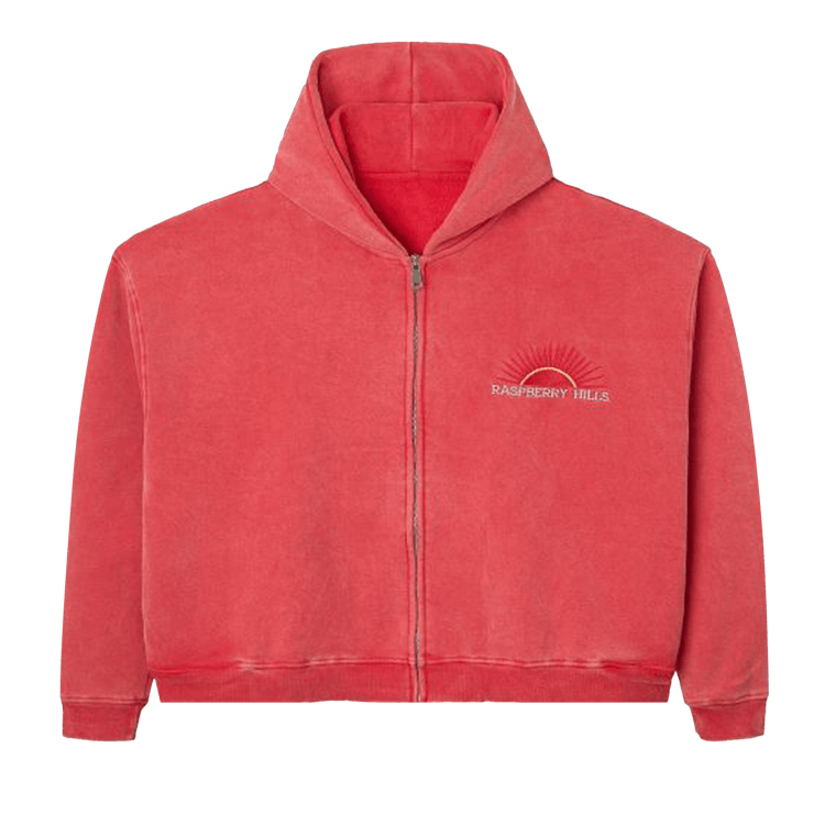 GV Gallery Raspberry Hills Red Washed Casamigo Zip Up "Red"