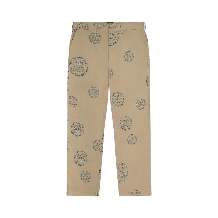 Denim Tears x Stussy Double S Wreath Chino "Khaki"