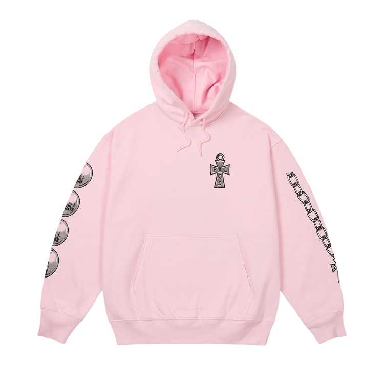 Palace Wizard Sleeves Hood "Lush Flush"