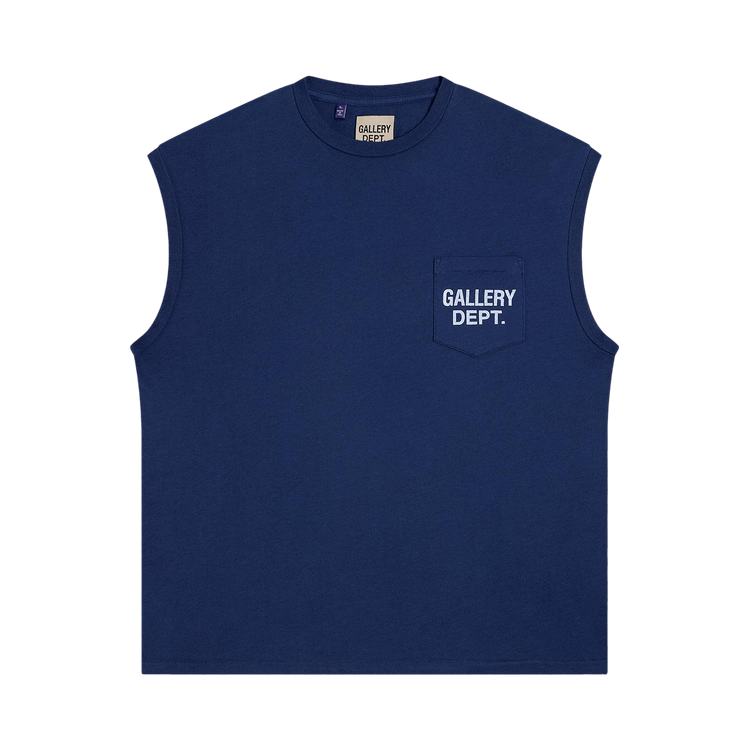 Gallery Dept. Augi Sleeveless Tee "Navy"