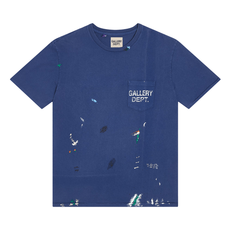 Gallery Dept. Vintage Logo Painted Tee "Navy"