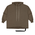 Rick Owens DRKSHDW Tommy Hustler Hoodie "Dust"