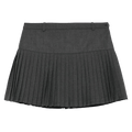 Marine Serre Regenerated Tailoring Pleated Skirt "Grey"