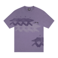 Stussy Low Tide Tee Pigment Dyed "Grape"