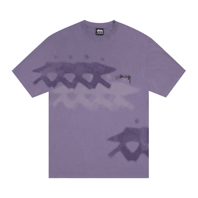 Stussy Low Tide Tee Pigment Dyed "Grape"