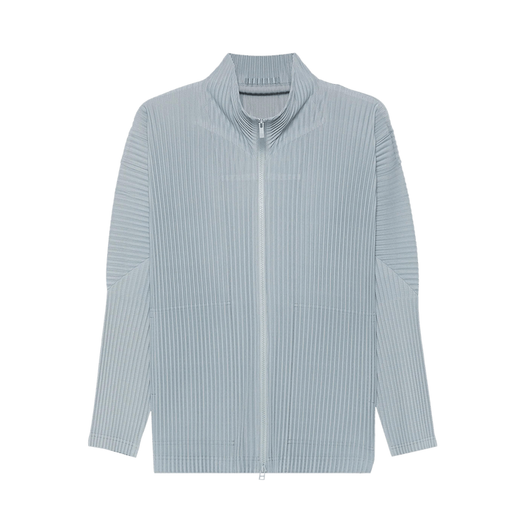 Homme Plissé Issey Miyake Color Pleats Blouson "Grey Blue"