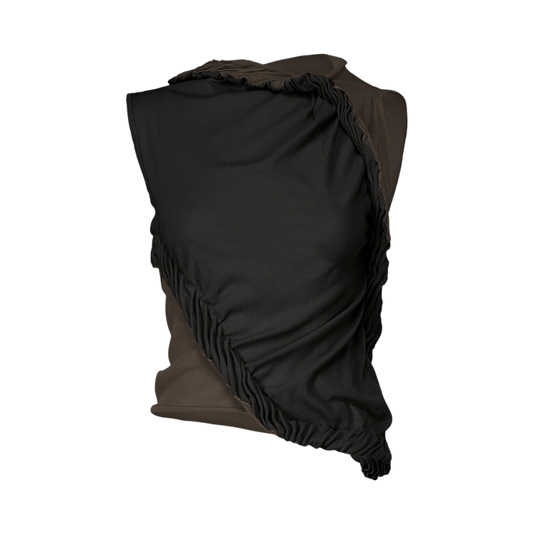 Issey Miyake Beanstalk Top "Black"