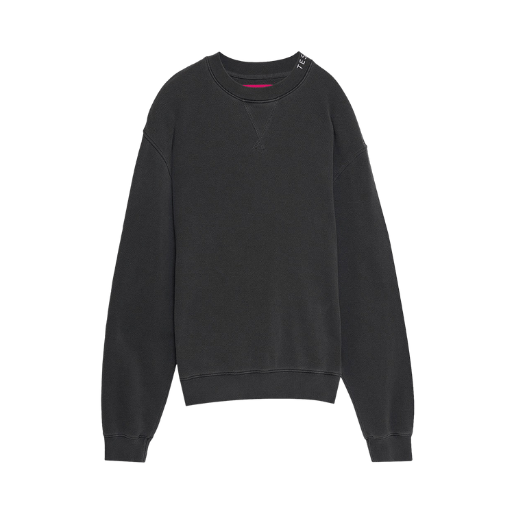 The Elder Statesman Daily Crew Sweatshirt "Coal"