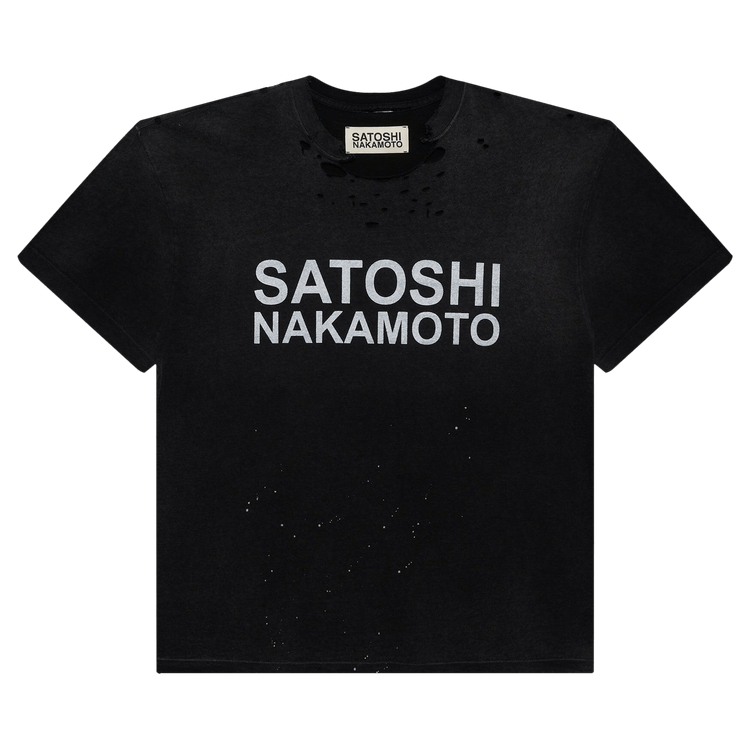 Satoshi Nakamoto Destroyed Luke Tee "Black"