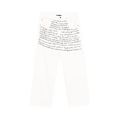 Glass Cypress Embroidered Jeans "White"