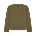 Aimé Leon Dore Golf Long-Sleeve Fleece Tee "Winter Moss"