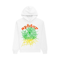 Sp5der Og Web V2 Gradient Hoodie "White"
