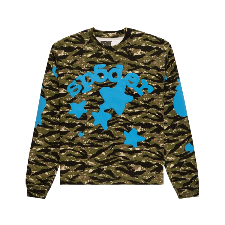 Sp5der Beluga Long-Sleeve "Tiger Camo"