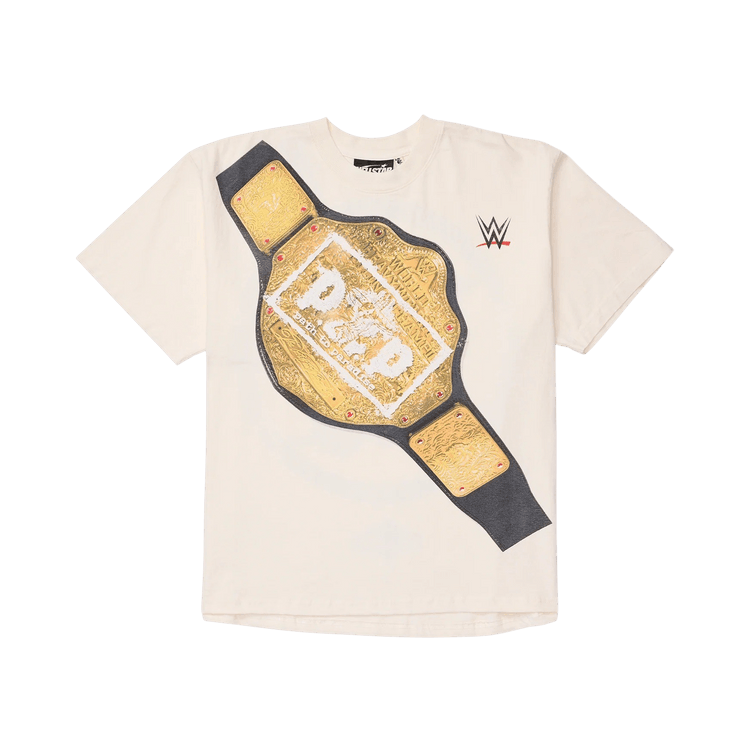 Hellstar x WWE P2P Heavyweight Championship T-Shirt "White"