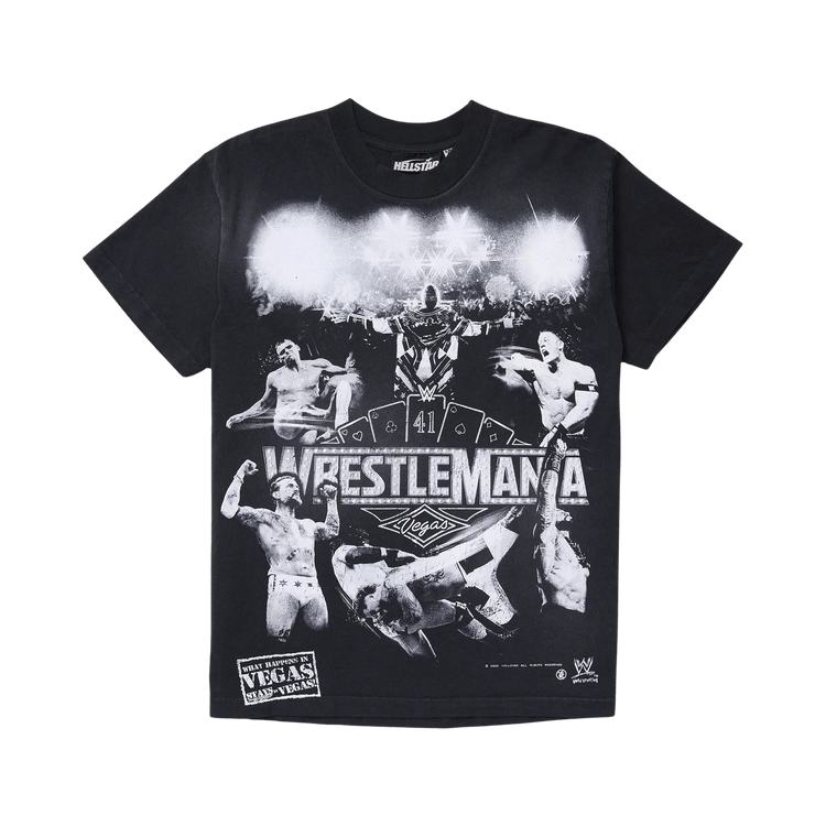 Hellstar x WWE Wrestlemania T-Shirt "Black"