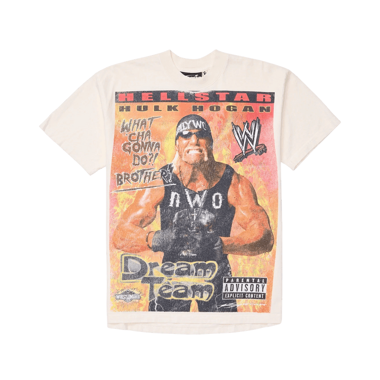 Hellstar x WWE Hulk Hogan T-Shirt "White"