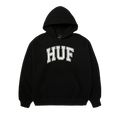 HUF Cracked Arch Inside Out Hoodie "Black"