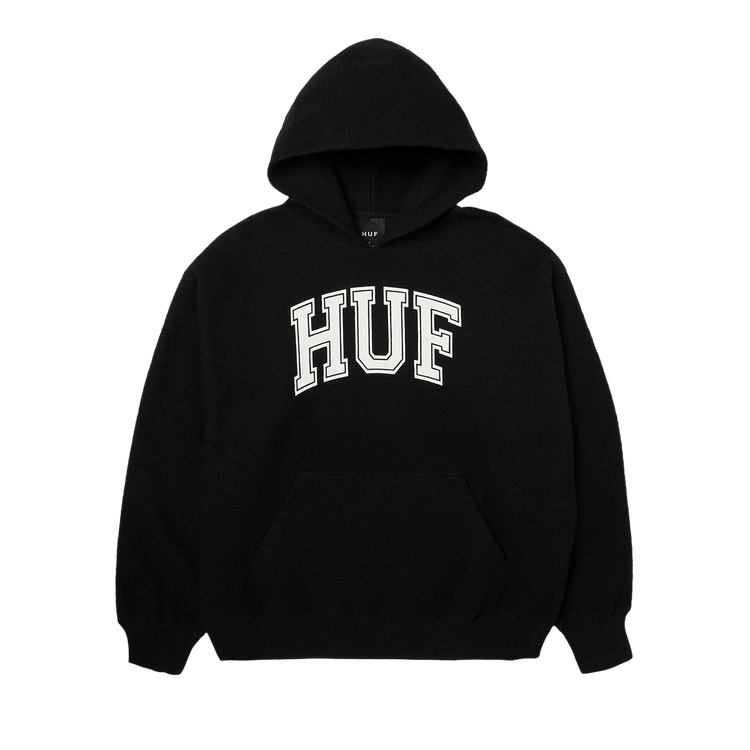 HUF Cracked Arch Inside Out Hoodie "Black"