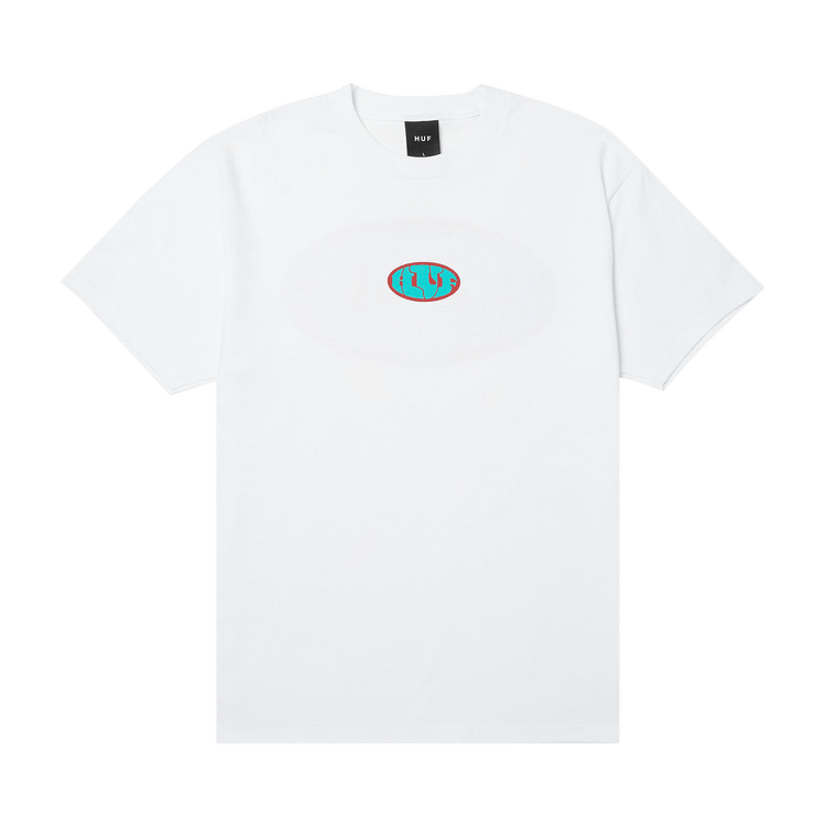 HUF Warped Short-Sleeve Tee "White"