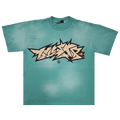 Hellstar Crack Print T-Shirt "Green"