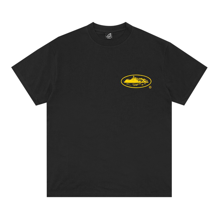 Corteiz OG Island Tee "Black/Yellow"
