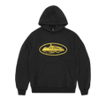 Corteiz Alcatraz Hoodie V2 "Black/Yellow"