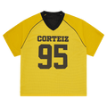 Corteiz 95 Reversible Mesh Jersey "Black/Yellow"