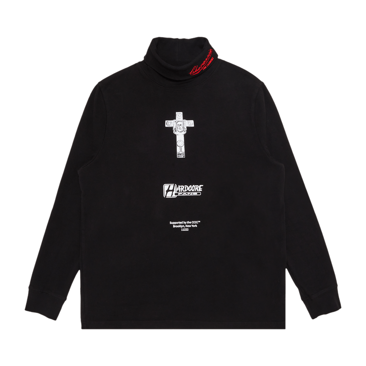 Willy Chavarria Hardcore Turtleneck "Black"