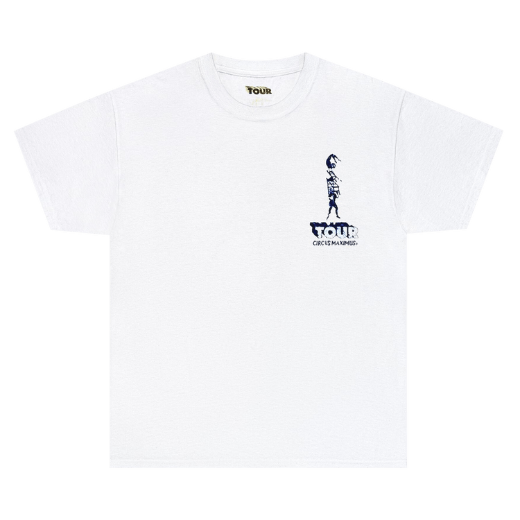 Cactus Jack by Travis Scott Utopia Is In Brooklyn Tour Tee "White"
