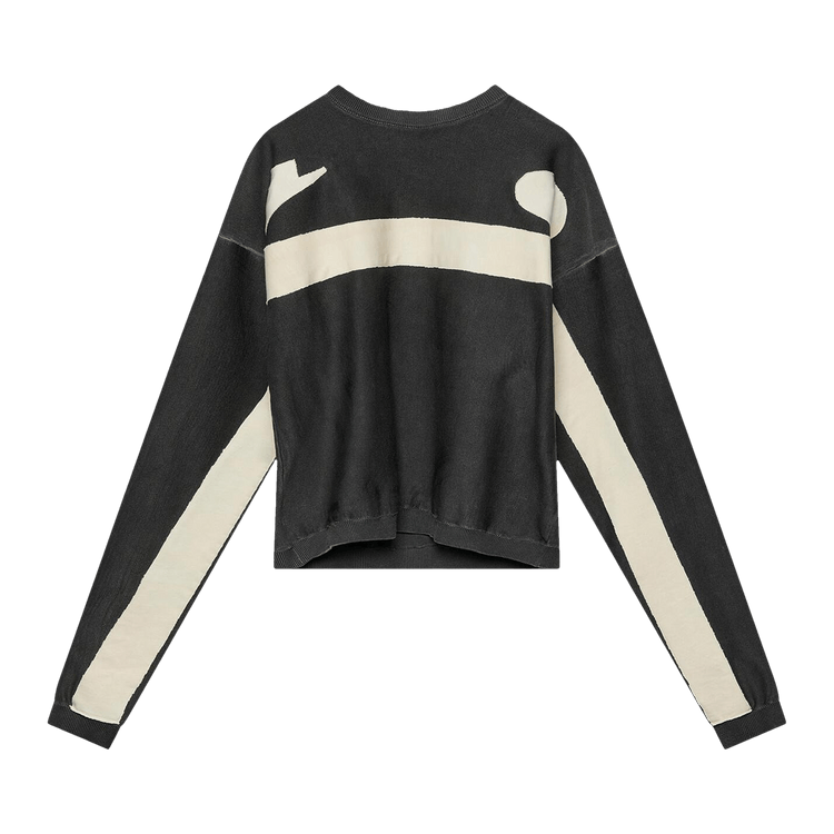 424 Soccer Knit Sweatshirt "Black"