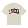 Market Floral Rug Arc T-Shirt "Ecru"