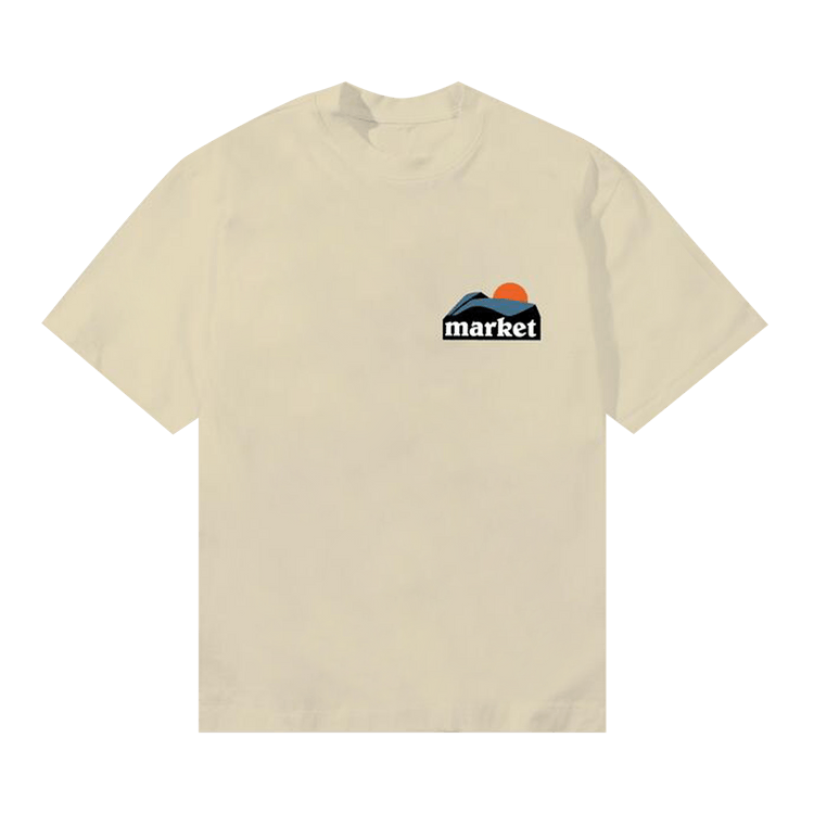 Market On The Horizon Tee "Ecru"