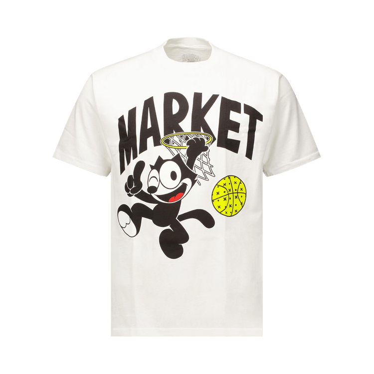 Market x Felix the Cat Dunking Tee "White"