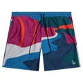 Parra The Festival Fence Swim Shorts "Blue"