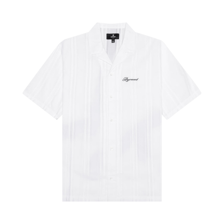 Represent Clo Embroidered Bowling Shirt "Antique White"