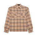 Represent Clo Sheer Flannel Shirt "Brown Checker"