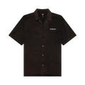 Represent Clo Script Camp Collar Shirt "Jet Black"