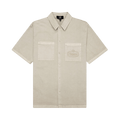 Represent Clo Short-Sleeve Overshirt "Beige"