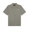 Represent Clo Script Camp Collar Shirt "Washed Khaki"