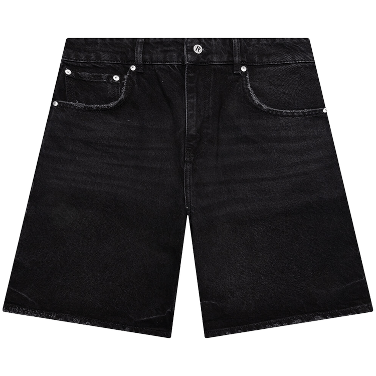 Represent Clo Tailored Denim Shorts "Black"